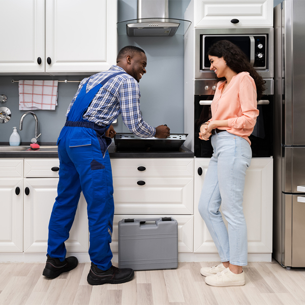 can you provide an estimate for cooktop repair before beginning any work in Concord